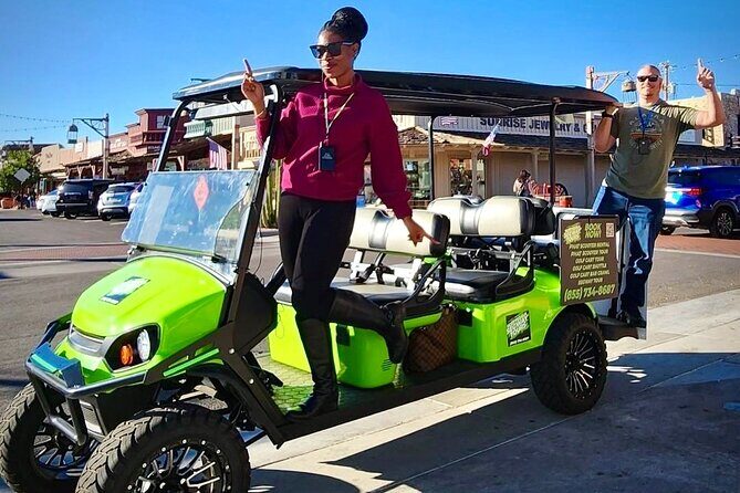1.5 Hour Stretch Limo Golf Cart Tour, Ultimate Old Town Exploration - A Practical Overview of the Scottsdale Golf Cart Tour