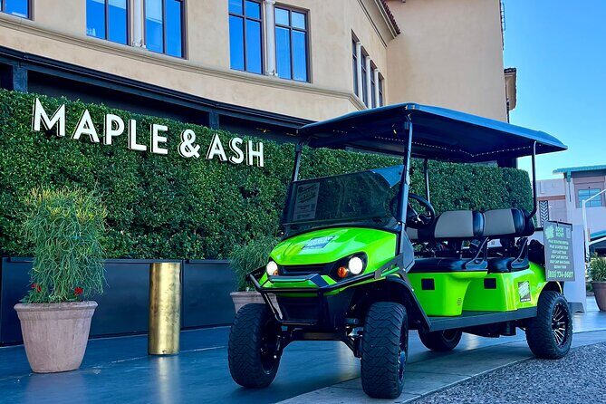 1.5 Hour Stretch Limo Golf Cart Tour, Ultimate Old Town Exploration - The Sum Up