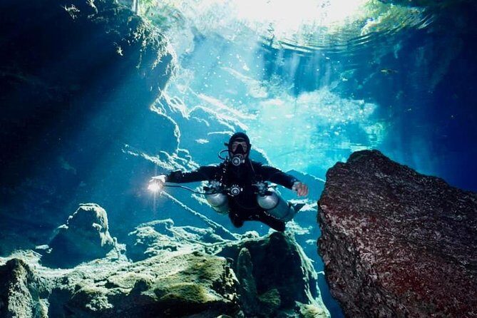 1 day of diving in Cenotes price for 2 certified divers - Exploring the Cenotes: A Day in the Underworld
