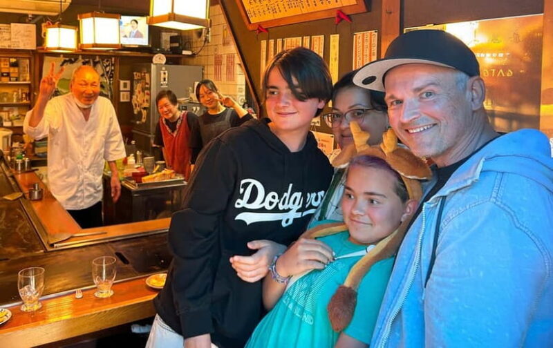 [1 Group Only ] Osaka: Private Night Food Tour for Family - A Closer Look at the Tour Experience