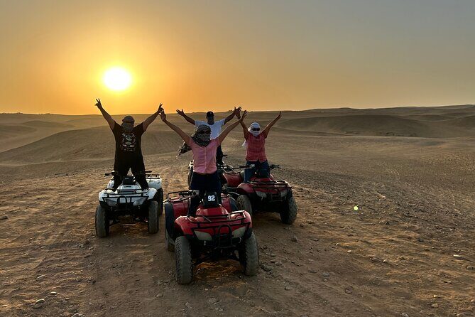 1 Hour ATV at Giza Pyramids from Cairo - The Highlight: Quad Biking Across the Sahara