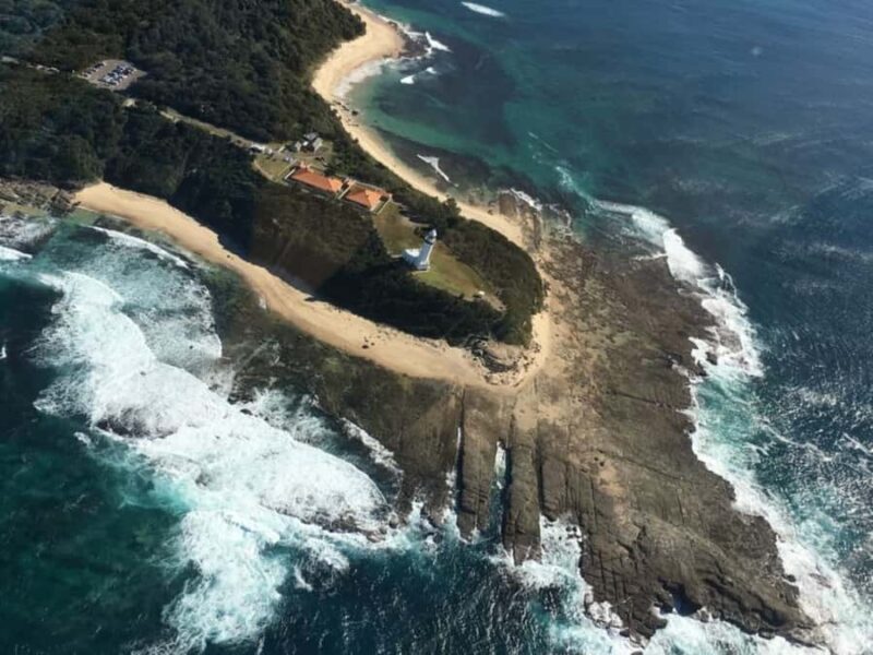 1 Hour Central Coast Helicopter Flight - Key Points