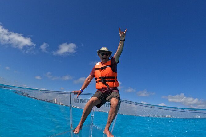1-hour Clear Boat Tour in Nichupte Lagoon from Cancun - FAQ