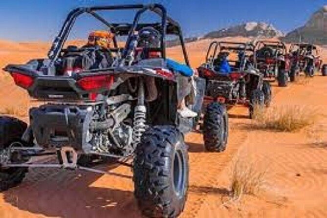 1-Hour Desert Buggy Self-Drive Adventure: Camel Ride & Sandboard - FAQ