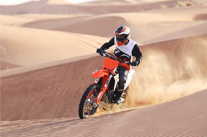 1-Hour KTM 450CC Dirt bike Desert Adventure Tours in Dubai - Practical Details