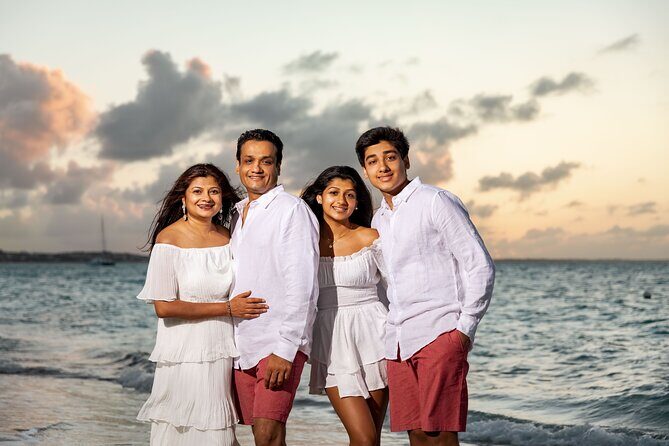 1 Hour Private Professional Portraits in Grace Bay Beach - The Sum Up