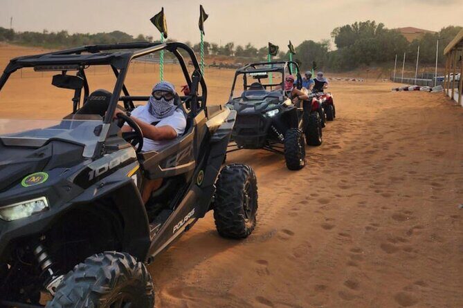 1 Hour Private Self Drive Dune Buggy and Sand boarding in Dubai - An Introduction to the Dubai Desert Buggy Experience