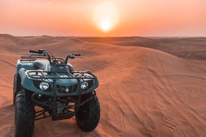 1-Hour Quad Biking Tour with Transfer from Dubai - The Sum Up