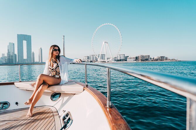 1 HR - Dubai Marina Luxury Yacht Tour - A Deep Dive into the Dubai Marina Luxury Yacht Tour