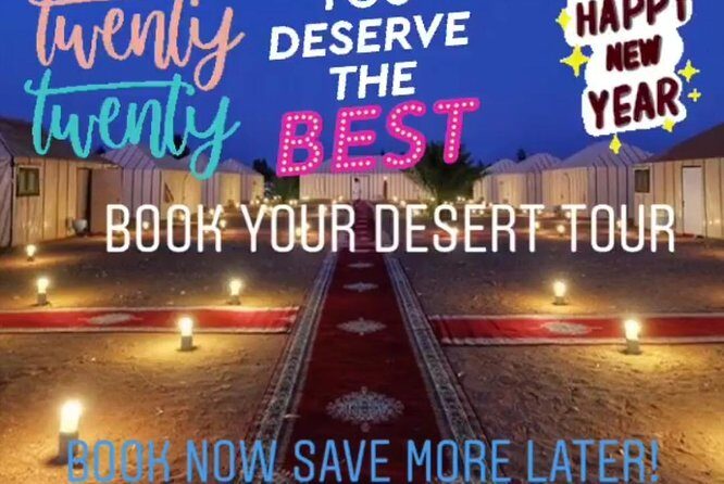 1 Night Camel Trekking Tour in Merzouga Desert Camp - The Itinerary in Detail