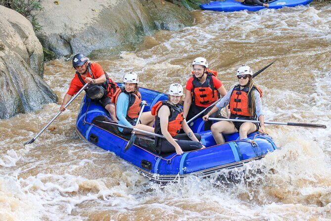 10km Rafting with 8Adventures from Chiang Mai Include Pickup & Lunch - Key Points
