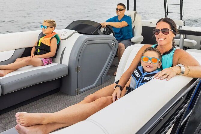 12 Hour Double Decker Pontoon With Slide On Yellow Lake - The Experience in Detail