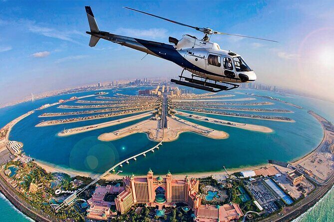 12 minute Helicopter Tour of Dubai with Private Two Way Transfer - Key Points