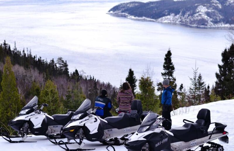 15 min. Tadoussac: Snowmobile Expedition in Saguenay Fjord - A Thrilling Taste of Quebec’s Winter Wilderness