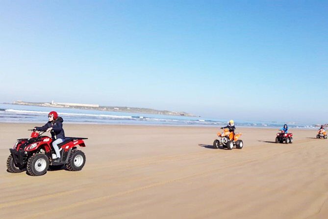 1h quad bike on the beach - Key Points