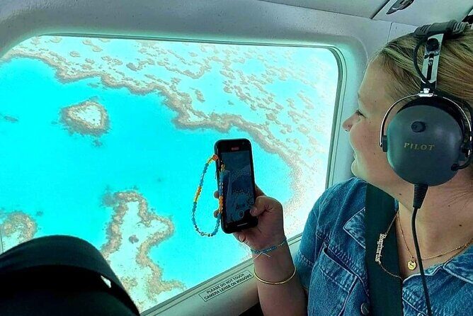 1hour Scenic Flight Heart Reef, Whitehaven Beach, Hill Inlet, GBR - An In-Depth Look at the Scenic Flight Experience