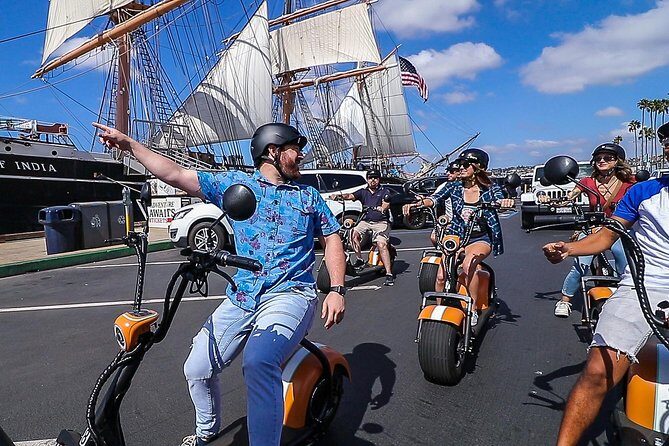 1Hr GPS Self Guided Scooter Tour: Harbor/Gaslamp Quarter - What’s Included and How It Works