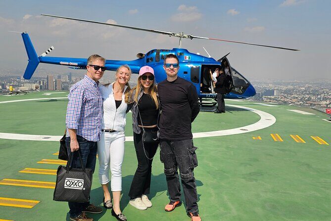 1hr Private Helicopter Tour - Mexico City & Teotihuacan Pyramids - What’s It Like to Fly Over Mexico City and Teotihuacan?