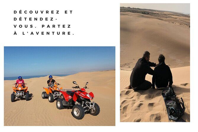 2 Activities in 1 /Quad biking+ Sandboarding - Key Points