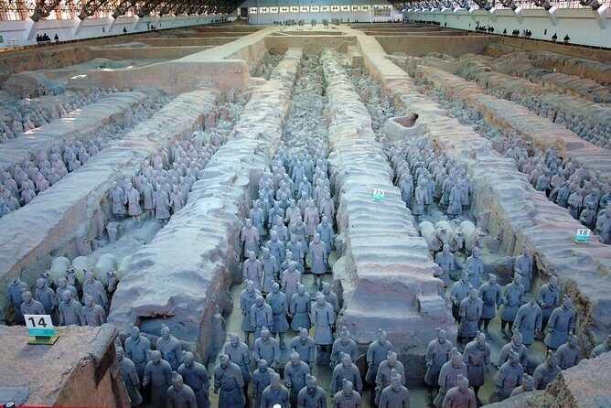2-Day Classic Xi'an Tour Combo Package: Terracotta Warriors and Downtown Sightseeing - Day 1: The Highlights Start at the Terracotta Warriors and Big Wild Goose Pagoda