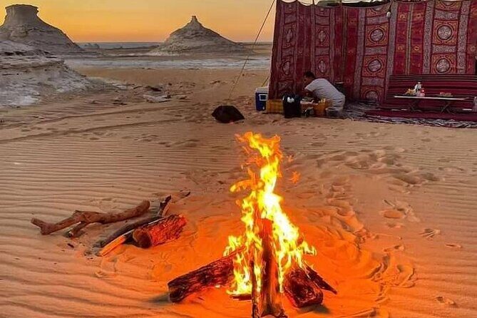2 Days and 1 Night White Desert Camping Tour - Transportation, Timing, and Group Size