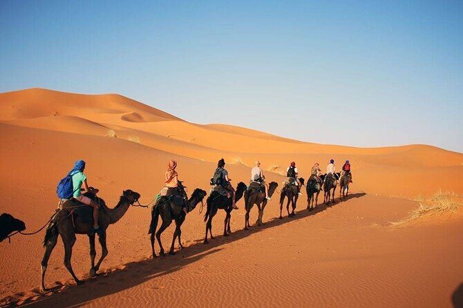 2 Days Desert Trip Back To Fes/ Or Marrakech - Camel Ride into the Dunes: Sunset and Serenity
