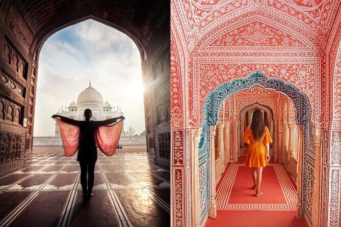 2 Days Private Golden Triangle Tour to Agra and Jaipur From Delhi - Key Points