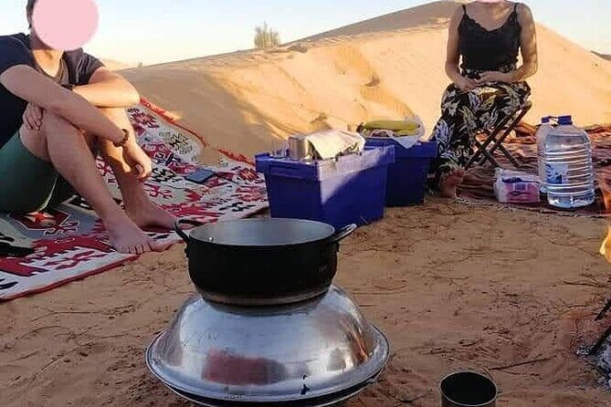 2 days tour to Douz & Ksar Ghilan oasis. and an overnight in the sahara under bedouin tent .. Dinner in the camp, Private Jeep - with english speaking guide. - Transportation & Guide Services