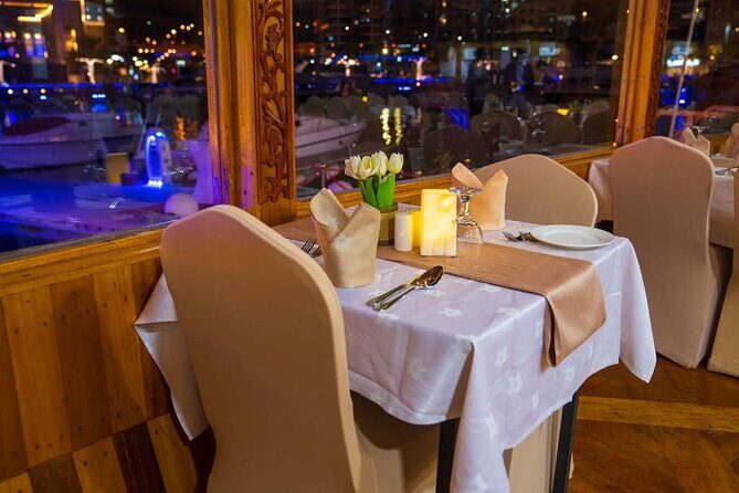 2-Hour Dubai Marina Dinner Cruise - The Experience: What to Expect on the Dubai Marina Dinner Cruise
