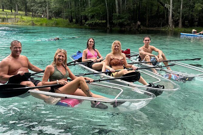 2 Hour Glass Bottom Guided Kayak Eco Tour in Gilchrist Blue - Practical Details: What to Know Before You Go