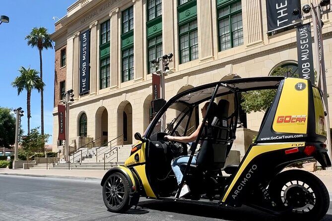 2 Hour Mob History Tour in Talking GoCar with Mob Museum Entry - What to Expect from the Experience