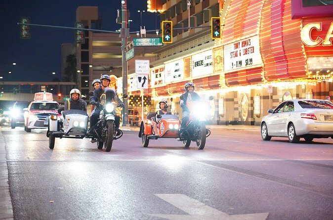 2-Hour Private Tour of Las Vegas by Night on a Sidecar - FAQ