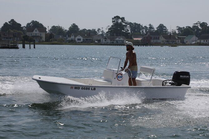 2-Hour Sunset Skiff Boat Rental in Chincoteague Island, VA - Key Points