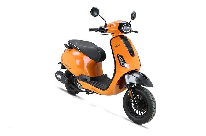 2 Hours , 2 Person Retro Scooter 49cc - The Sum Up