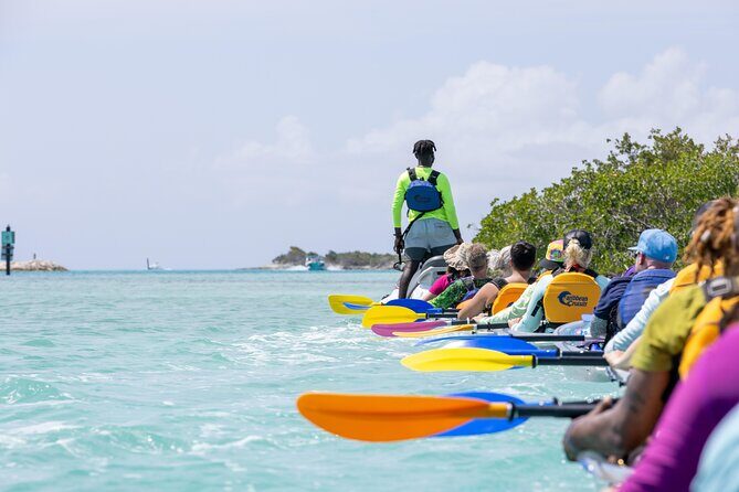 2 Hours Clear Kayaking Activity on Mangrove Cay - FAQs
