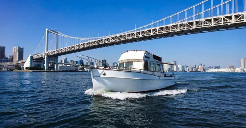 2 Hours Private Cruising Boat Tour;Tokyo Bay & River - The Itinerary: A Guided Tour of Tokyo’s Waterfront