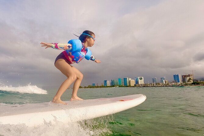 2 hours Private Kids Surfing Lessons - Key Points