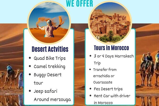 2 Hours Sahara Quad Biking Tour Around Merzouga Desert - What’s Included and What’s Not