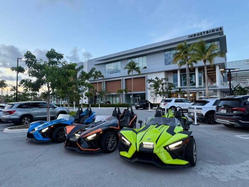 2 Hours Slingshot Rental Miami - We The Best !! - The Route and Sights You Might Cover