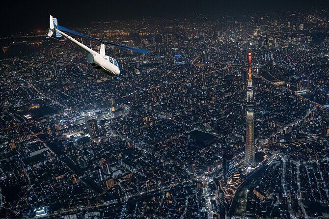 22 minsTokyo City Lights Helicopter Tour : Skytree+Asakusa - An Overview of the Experience