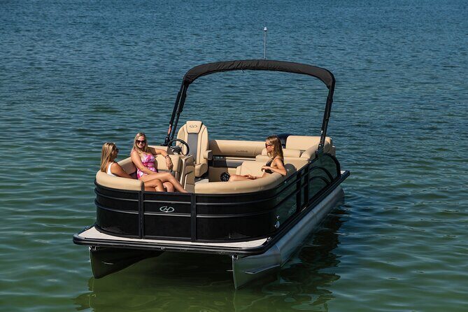 23' Pontoon 3.5-Hour Rental Up To 12 People - Key Points