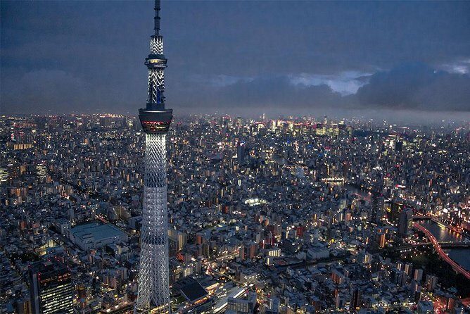25 mins Tokyo Skytree + Downtown City Lights Helicopter Tour - FAQs