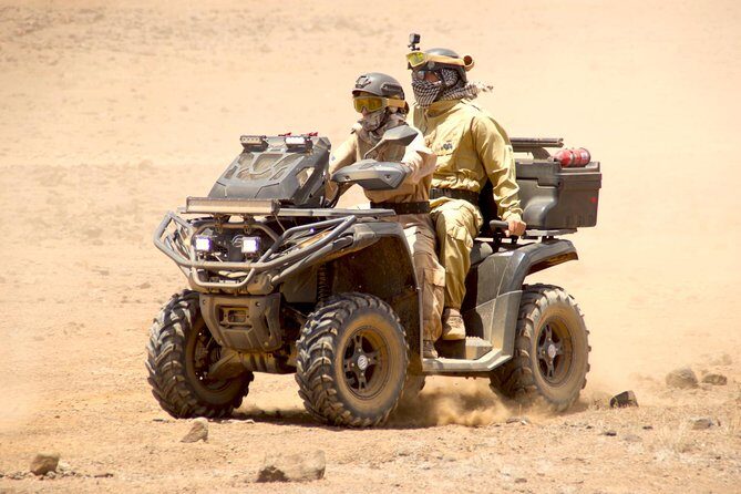 2h ATV 500cc 4x4 Quad Desert Adventure - Stop 1: The Famous Beach with Turtles and Kitesurfers