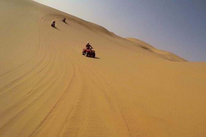 2hr COMBO - 1hr Lie-down Sandboarding and 1hr Quad Bike ride - Exploring the 2-Hour Sandboarding and Quad Biking Combo in Swakopmund