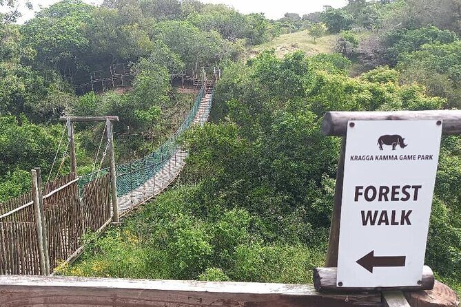 2hr Guided Game Drive at 10h00; Kragga Kamma Game Park Ticket - Key Points
