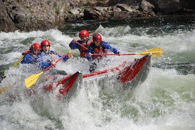 3.5 Hour Whitewater Rafting and Waterfall Adventure - An Adventure in the Heart of British Columbia