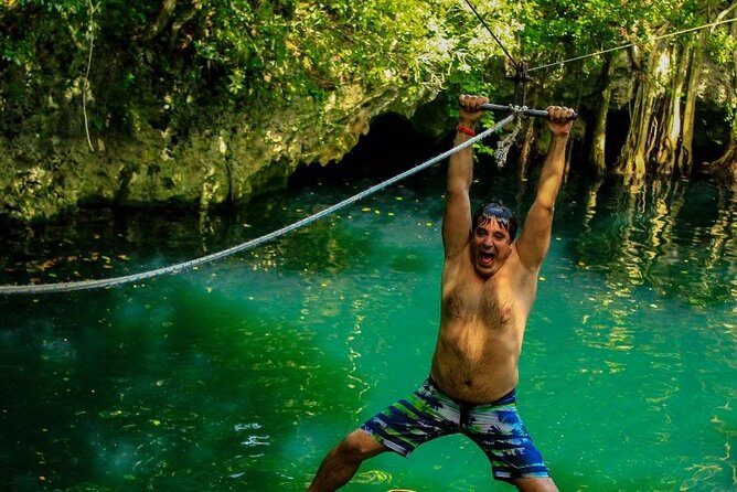 3 adrenaline activities Atvs Zipline and a swim experience in a cenote - What You Can Expect from This Jungle Adventure
