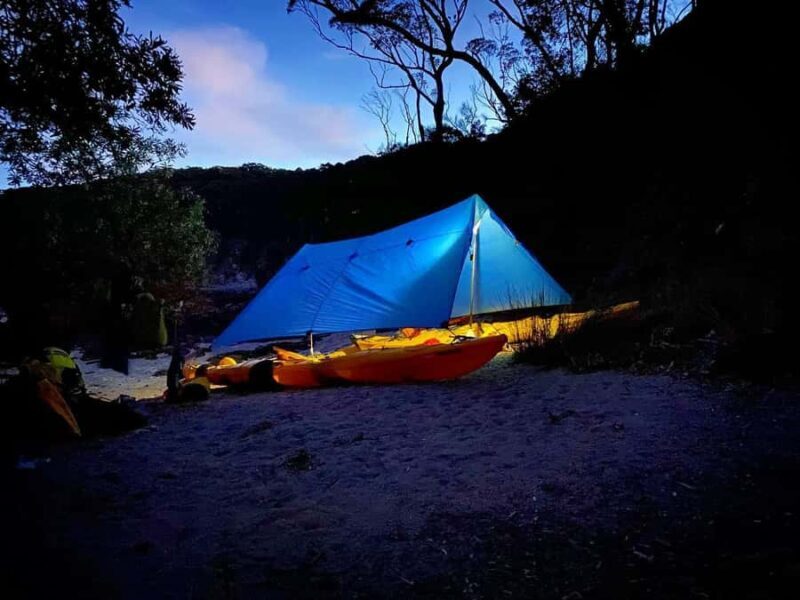 3 Day Guided Kayak Camping, Clyde River Batemans Bay - The Campsites and Scenery
