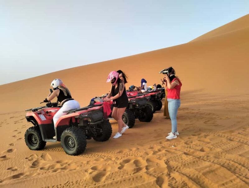 3 days desert sahara tour ,Camel ,Luxury Tent ,Quad ATV - Sunrise and Return to Marrakech