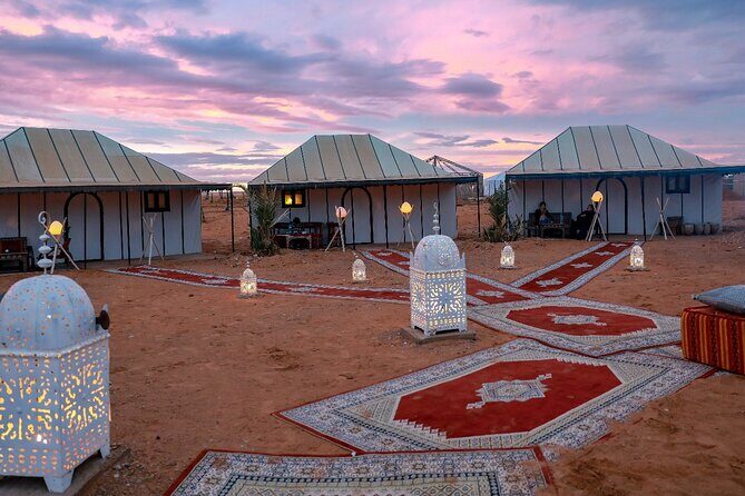 3 Days merzouga desert luxury camp from Fes to Marrakech - Key Points